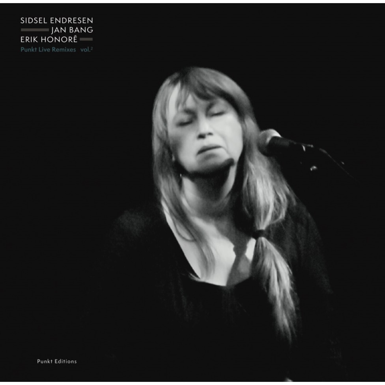 Sidsel Endresen, Jan Bang and Erik Honore Punkt Live Remixes Vol. 2 LP Vinyl