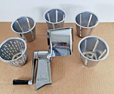 Saladmaster Food Processor Vegetable Slicer Shredder, 5 Cones No Base