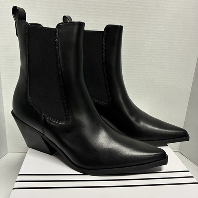 New - Women's Ophelia Roe Black Chelsea Boot - Size 9