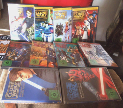 ''Star Wars: The Clone Wars'' - Staffel 1-4 [DVD] - KOMPLETT - Top Animationsserie