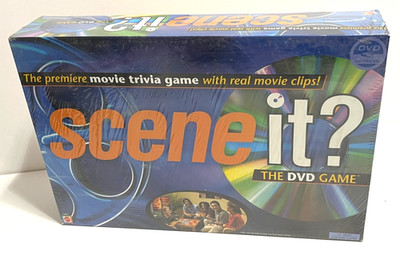 SCENE IT? 2003 Movie Trivia DVD Game Mattel NEW FACTORY SEALED