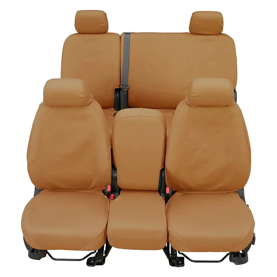 For Nissan Xterra 05-11 SeatSaver Polycotton 2nd Row Tan Custom Seat Covers Foto 2 de 4