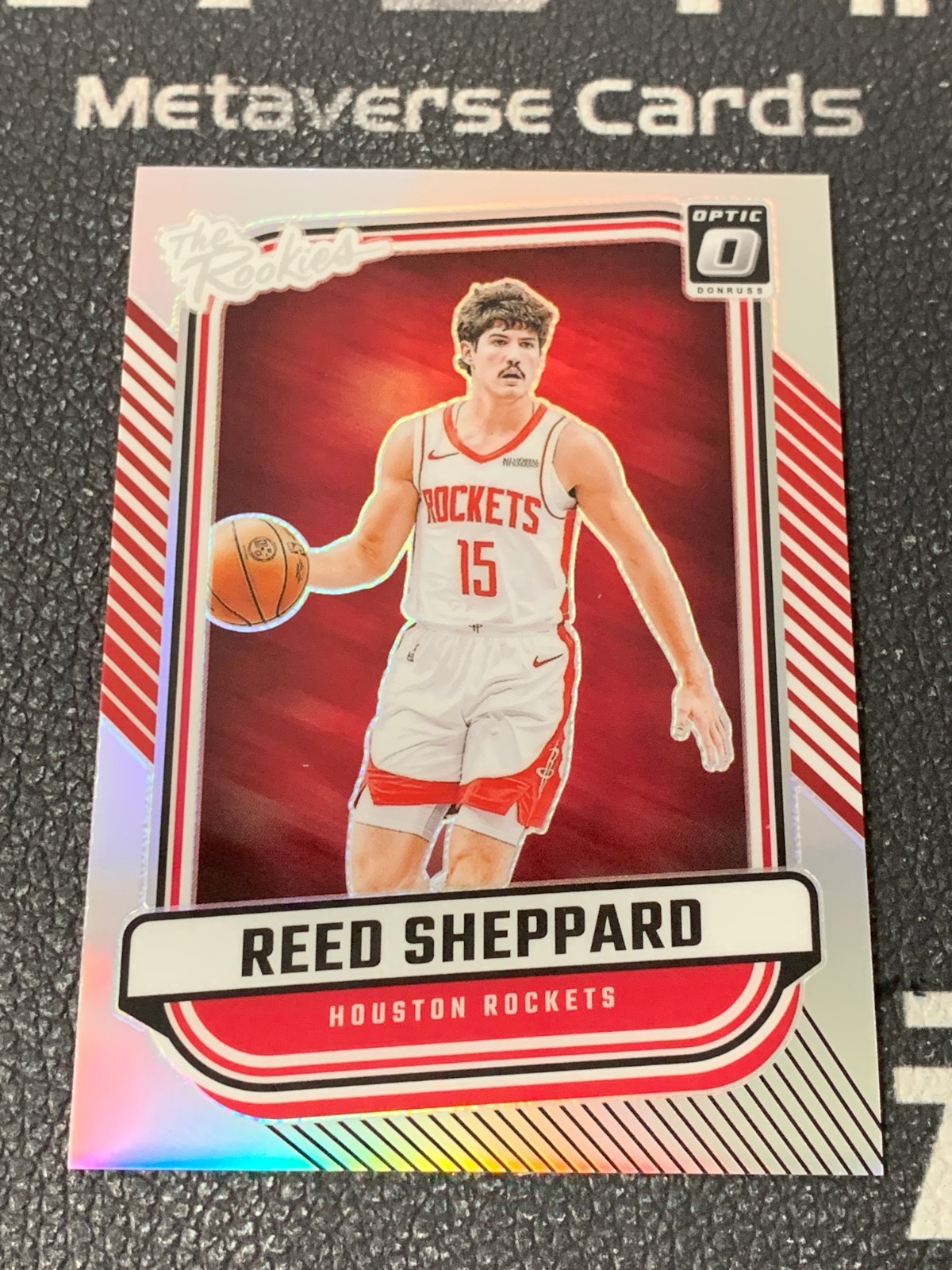 2024-25 Panini Donruss Optic Reed Sheppard The Rookies RC Holo Silver Prizm