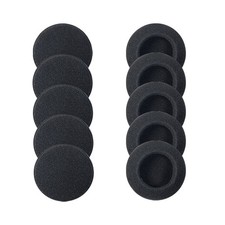 5 Pairs Sponge Headphone Ear Pads Cushions Covers 18-75mm Universal Replacement