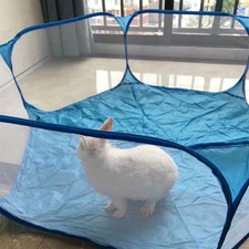 Pet Playpen Small Animals Breathable Baby Playpen Safety Fence Indoor