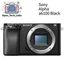 Sony Alpha a6100 Mirrorless Digital Camera Body Only 24.2MP Black WiFi,Bluetooth
