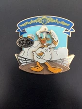 DCL Cruise Line Captain's Choice 2008 Donald Saluting Tom Forbarg Disney Magic.