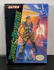 Snake's Revenge Metal Gear Nintendo NES 1985 Video Game Cartridge with Box