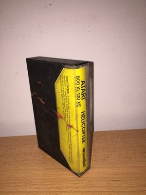 Wizardsoft ATARI 800 XL-130 XE Kassettenspiel HELICOPTER MIB Vintage