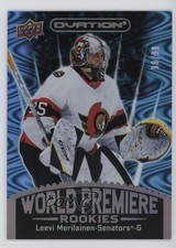 2023-24 Upper Deck Ovation World Premiere Blue 99/99 Leevi Merilainen #WP-43 l5j