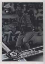 2017 Topps Chrome Negative Refractor Ryon Healy #67 8d4