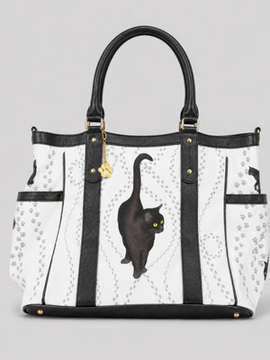 The Bradford Exchange Handtasche  Black Cat Elegance    Exklusive Designer-Tasch