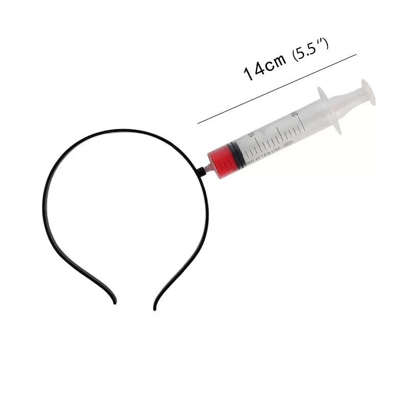 Halloween Bloody Weapon Headband Prop Axe Saw Knife Cosplay Costume Horror Wear