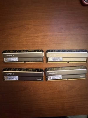 G. Skill Sniper 64gb RAM 4x16gb DDR4-3600