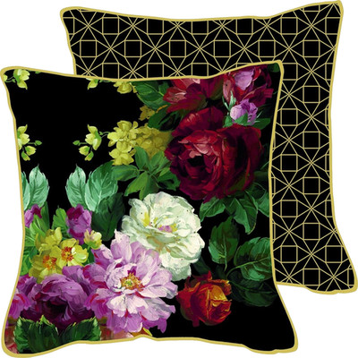 Kissen mit Füllung 45 x 45 cm geblümt Rosen Rosenmuster IHR Ideal Home Range