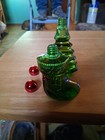 Lot Of 2 Vintage Avon Chridtmas Bottles Still Full 1970s  Great Shape Tree... — photo 7