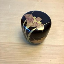 Wooden Natsume Tea Caddy Tea Ceremony