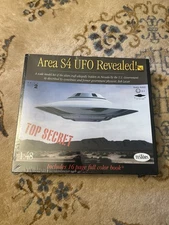 NEW SEALED Area S4 UFO Revealed! Testors 576 Model Kit 1:48 Plastic Sealed 1994