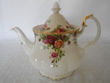 ROYAL ALBERT OLD COUNTRY ROSES BONE CHINA GROSSE TEEKANNE 2,5 PINTS 1. QUALIT&Auml;T