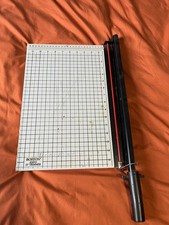 Vintage Boston 15" Paper Trimmer 26915 Paper Guillotine Cutter Blade w Safety
