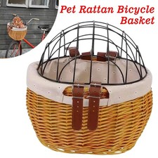 Pet Bicycle Basket Cat Dog Carrier Baskets Bike Baskets Handlebar Multifunction