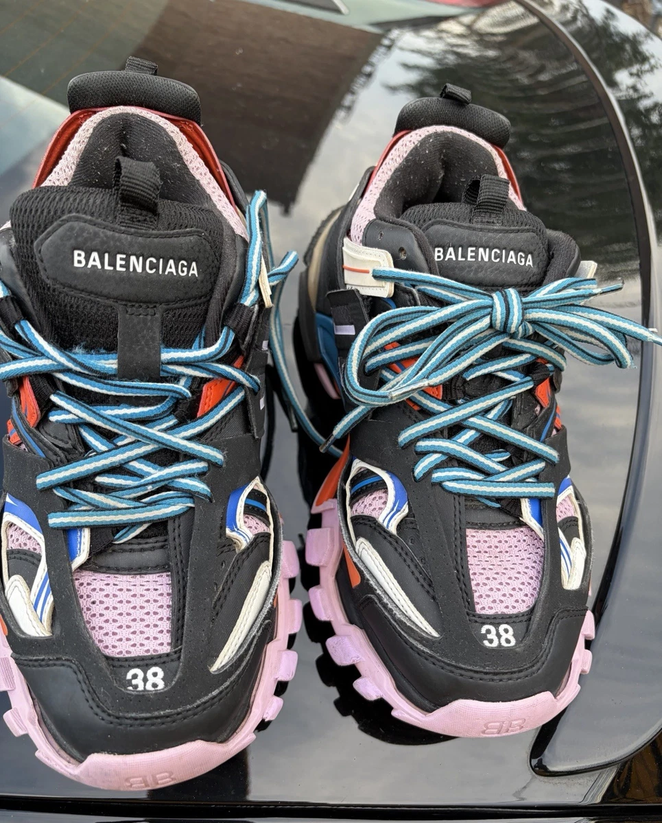 Balenciaga Track Sneaker Metallic Indigo W for sale | eBay