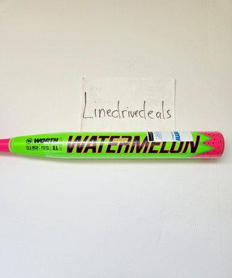 NEW 2026 Worth Legit Watermelon 25oz. 13.5'' WSU6WML USSSA Slowpitch Softball Bat