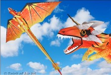 Spirit of Air Classical Dragon Kite - Fire with 195cm wingspan High Quality