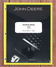 John Deere 4440 Technical Tractor Service Repair Manual - Part # Tm1182