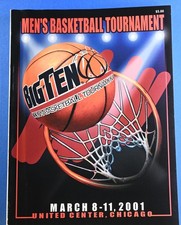 March 8-11 2001 Big Ten Men's Basketball Tournament Program