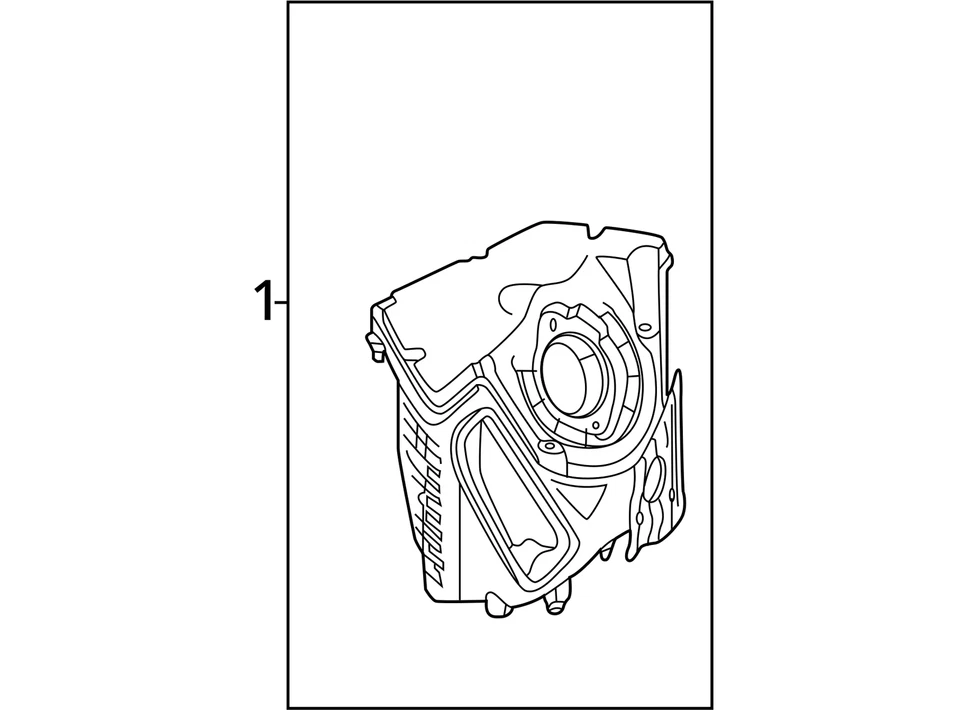 Air Cleaner Fits 17-24 AUDI ALLROAD 2009020 - Imagem 3 de 3