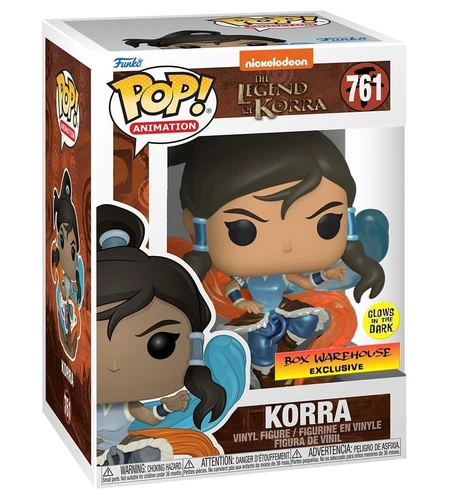 Funko POP! Animation Legend of Korra - Korra (Glow in The Dark & Metallic),