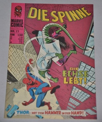 Williams Verlag: DIE SPINNE, NR. 77,  Spider-Man,  TOP Zustand (0-1  )