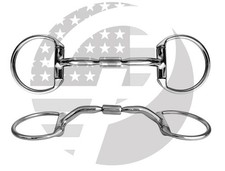 EggButt Comfort Barrel Myler Bits, New Horse Riding Snaffle Action Bits