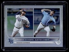 2022 Topps Update Silver Foil Rainbow Phoenix Sanders/Dusten Knight Tampa Bay