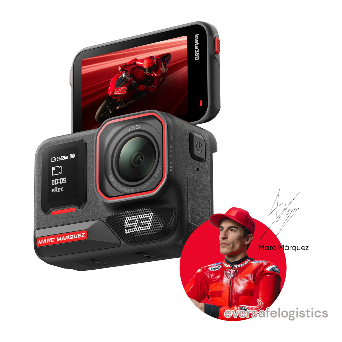 Insta360 Ace Pro Marc Márquez Edition Dual Battery Set 8K Action Cam 128GB