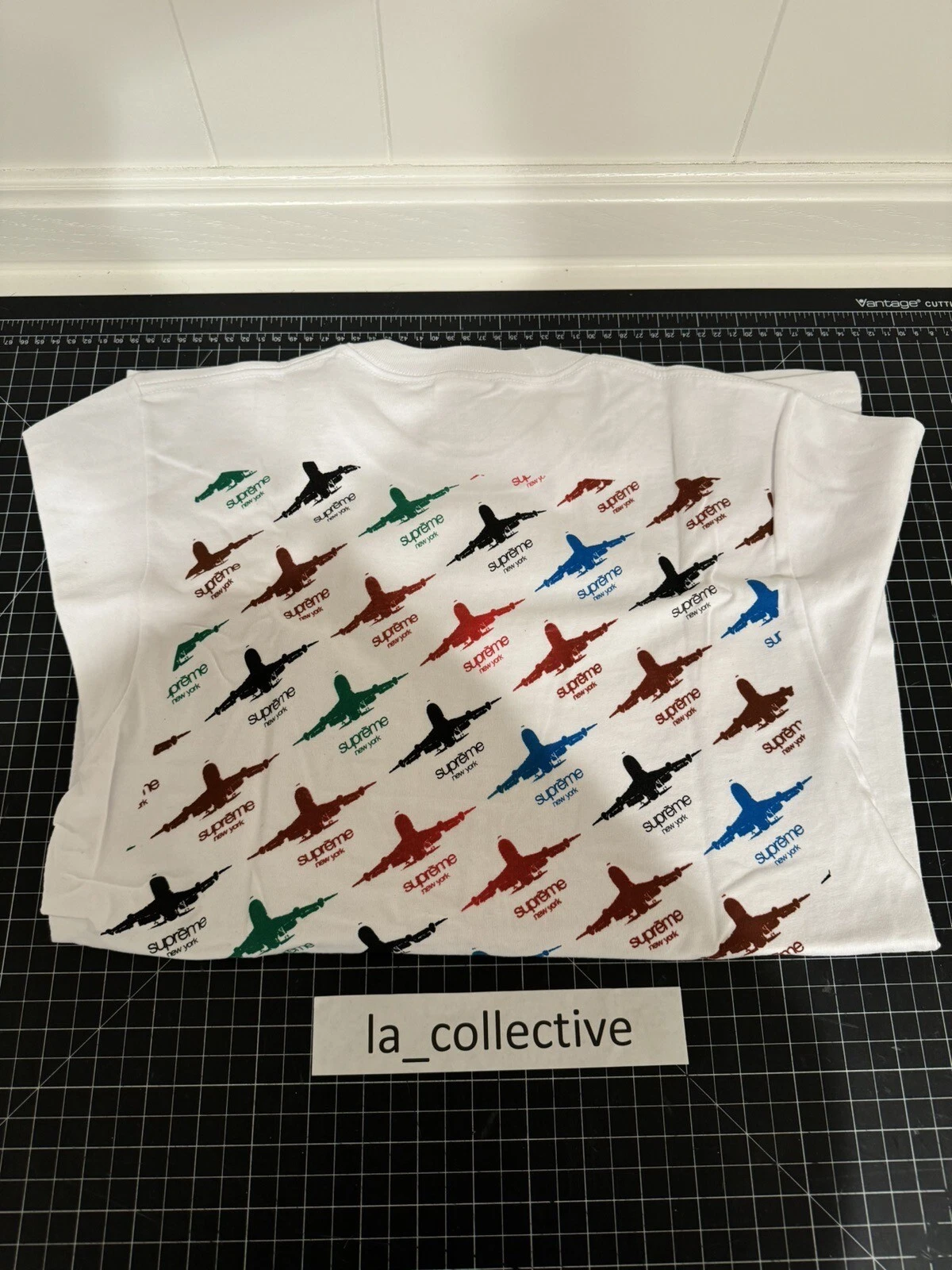 T shirt Supreme Planes blanc S FW15 T shirt automne hiver petit