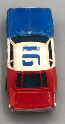 Vintage AFX #16 AMC Matador Stock Car, 1787 Red White Blue HO