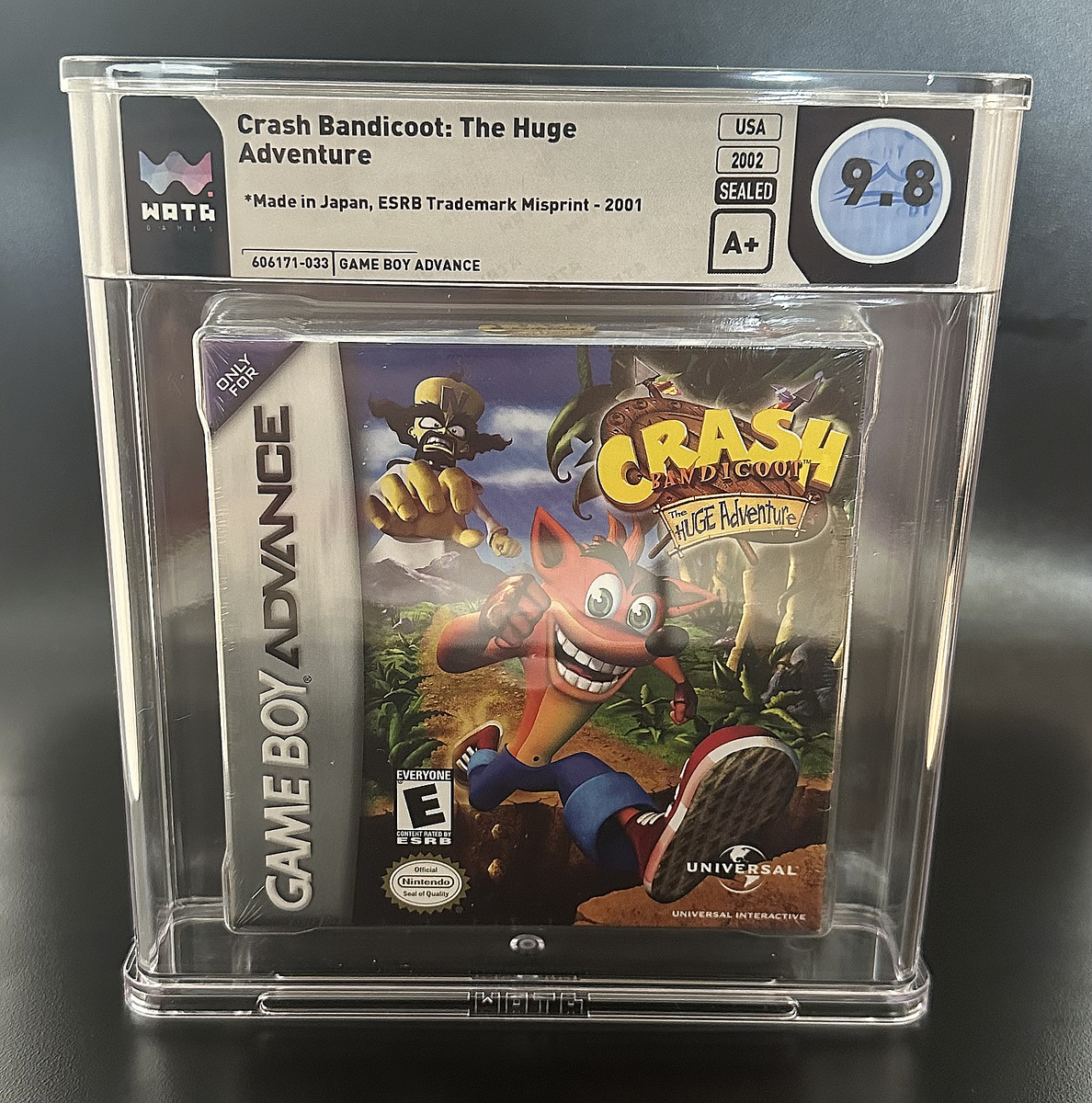Crash Bandicoot: The Huge Adventure (Nintendo Game Boy Advance