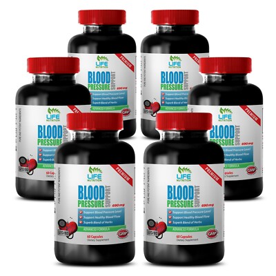 Blood Pressure Control - Blood Pressure Support 985 - Ultimate Pills 6B 
