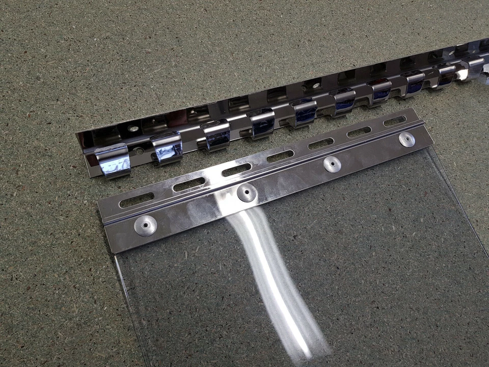 PVC - Lamellenvorhang  Lagervorhang  Streifenvorhang Lagertor Windschutz Stall - Bild 2 von 4