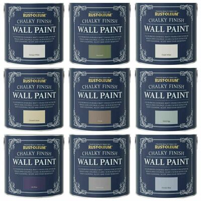 RustOleum Kreide Pinsel Farbe Chic Shabby Wand Decke Beton Matt Finish