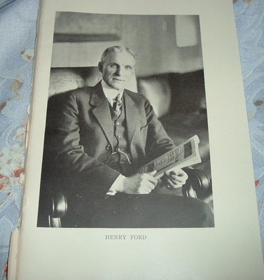 1919 HENRY FORD Founder Ford Motor Company Developed Assembly Line
