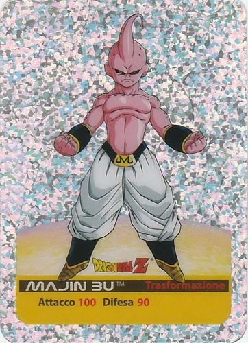Dragon Ball Z Edibas Serie Platino MAJIN BU N P21 Platino