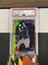 2022 Panini Chronicles Oneil Cruz Titan rookie card 💎PSA 9💎 Pirates RC