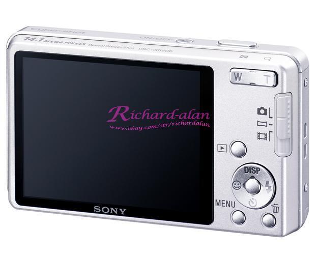 SONY Cyber Shot DSC-W350D 14.1MP Digital Camera Rhinestone SONY Cyber Shot DSC-W350D 14.1MP Digital Camera Rhinestone
