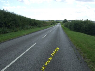Photo 6x4 Minor road towards Binbrook Stainton le Vale Heading south east c2015