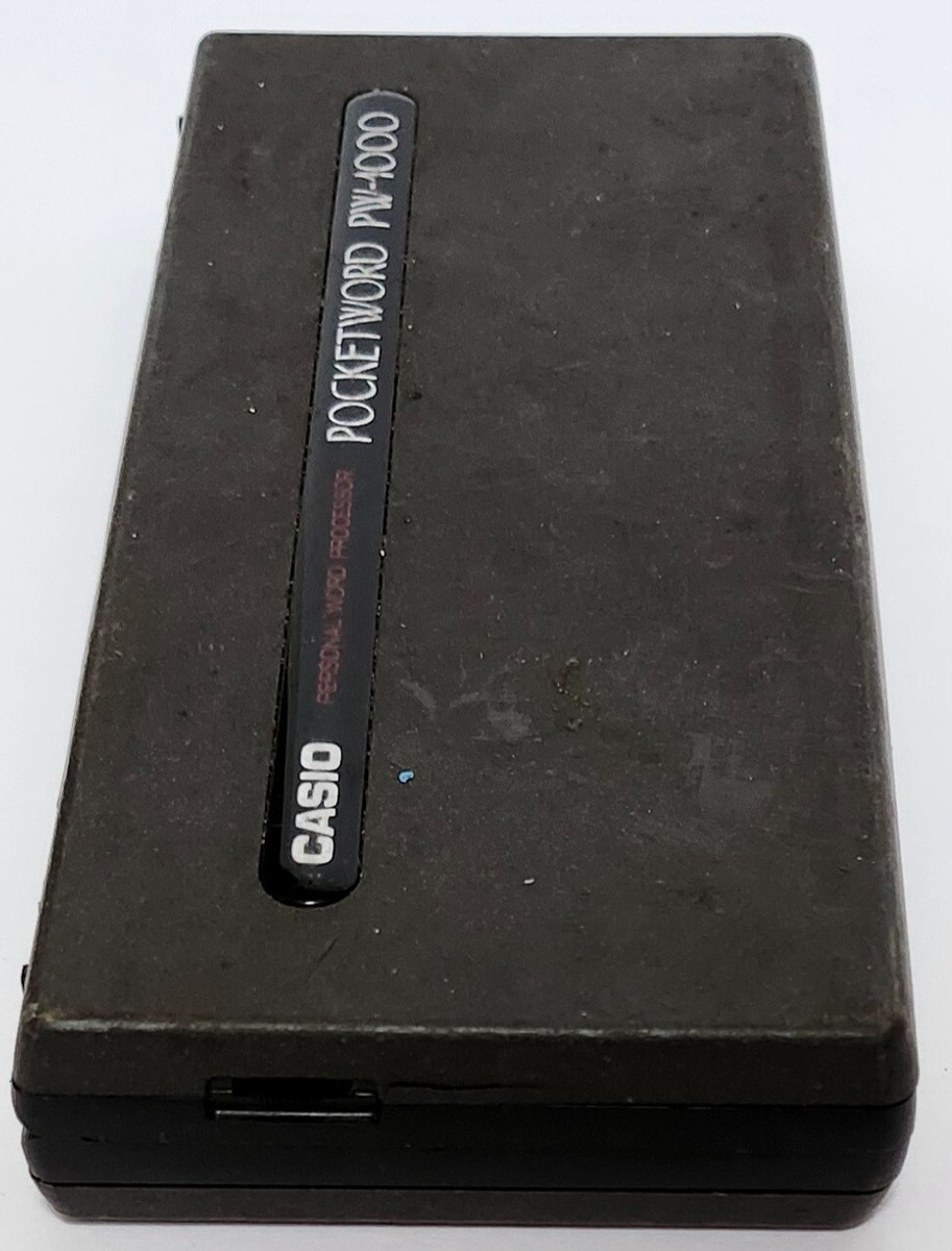 Casio PW-1000 Personal Word Processor PocketWord Untested | eBay