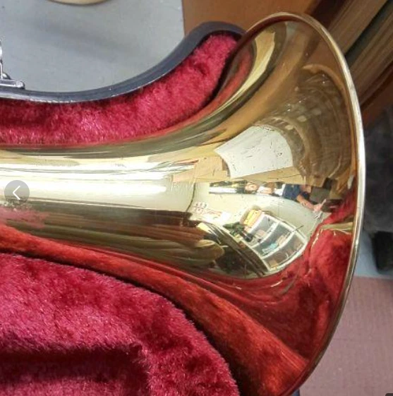 YAMAHA Posaune YSL2510 Musikinstrument mit Hartschalenkoffer - Bild 2 von 4