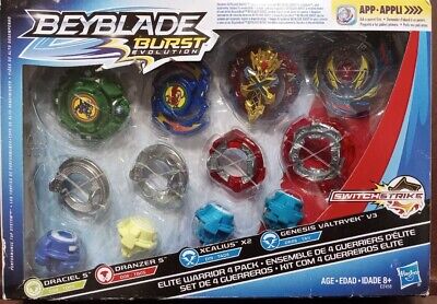  Beyblade Burst Evolution Elite Warrior 4-Pack - 4